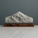 Pico de Orizaba Sculpture (View from Orizaba, Mexico) Sculpted Peaks