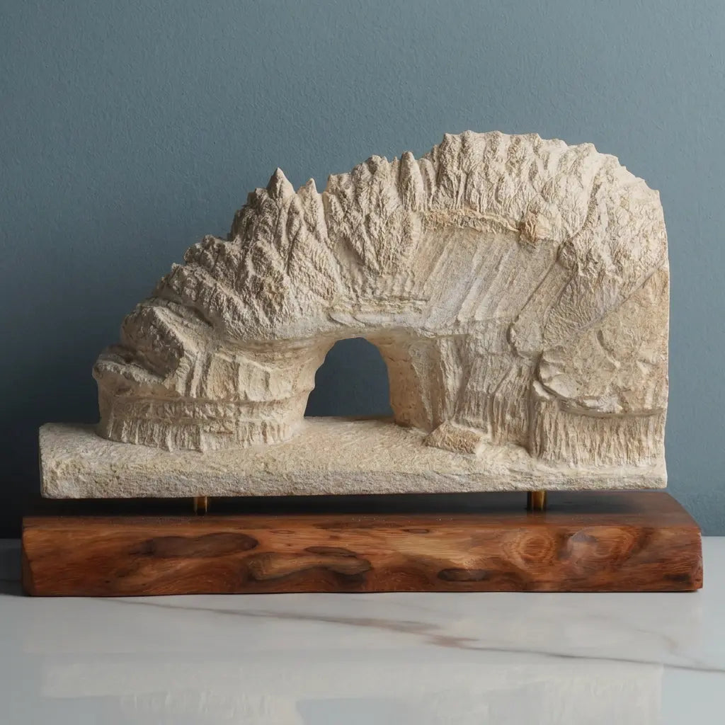 Pictured Rocks Sculpture - Lover's Leap Sculpted Peaks