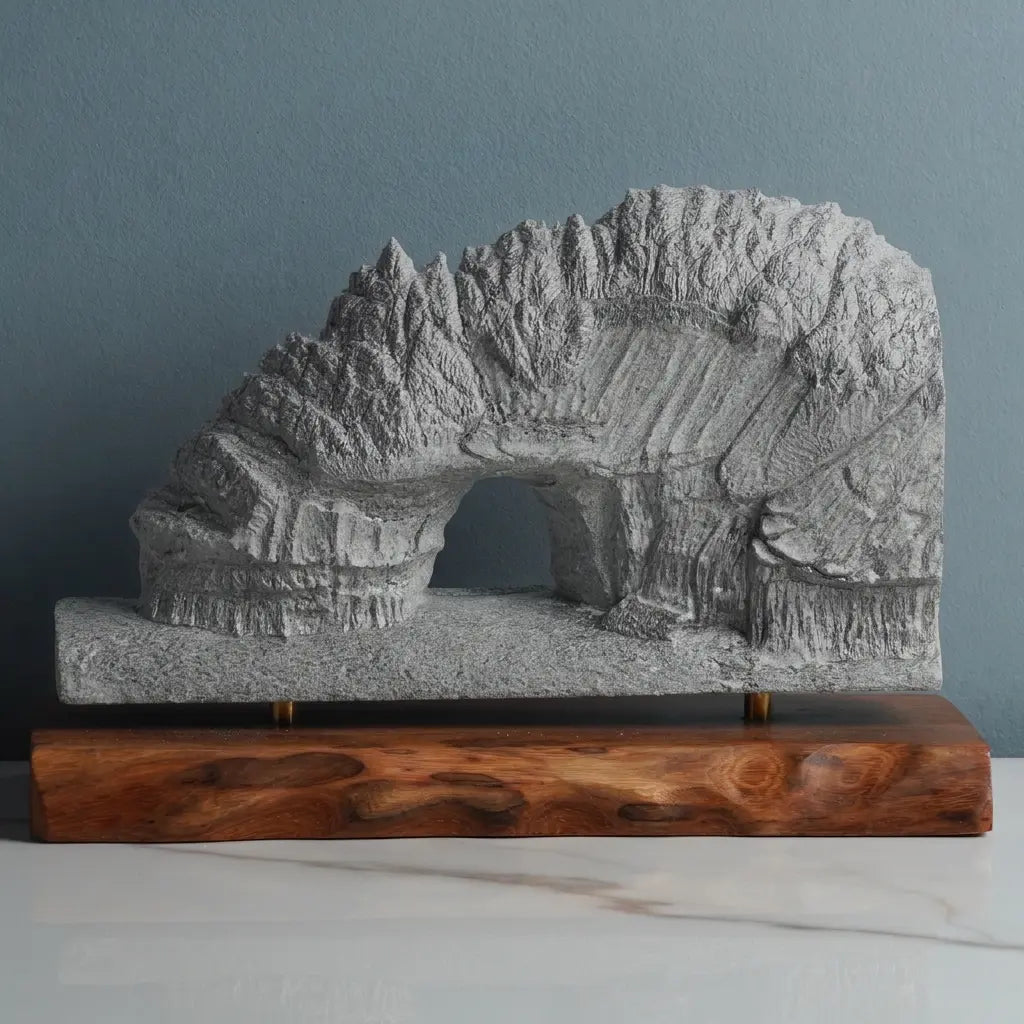 Pictured Rocks Sculpture - Lover's Leap Sculpted Peaks