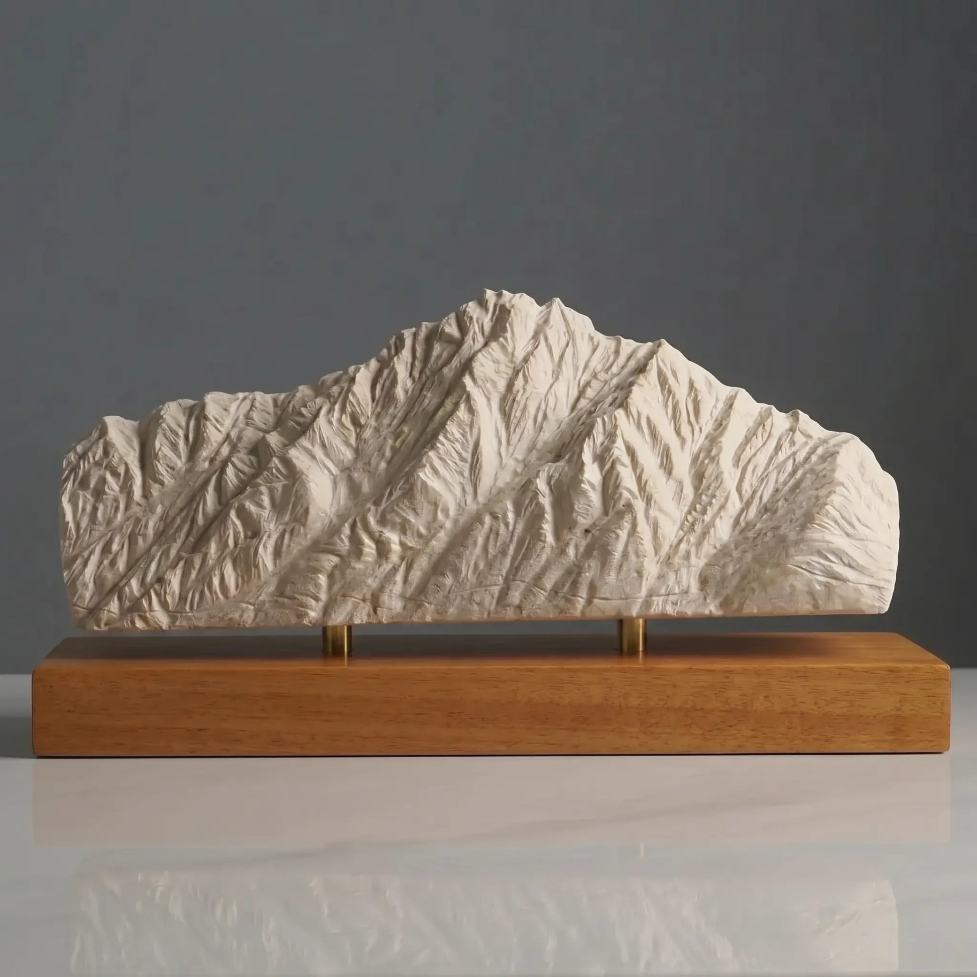 Pioneer Peak Sculpture (Palmer, Alaska) Sculpted Peaks