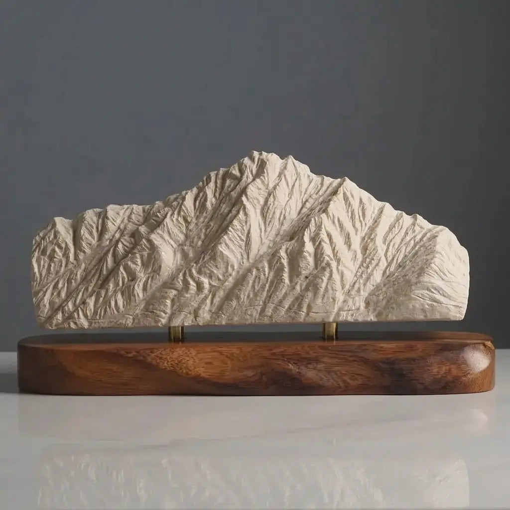 Pioneer Peak Sculpture (Palmer, Alaska) Sculpted Peaks