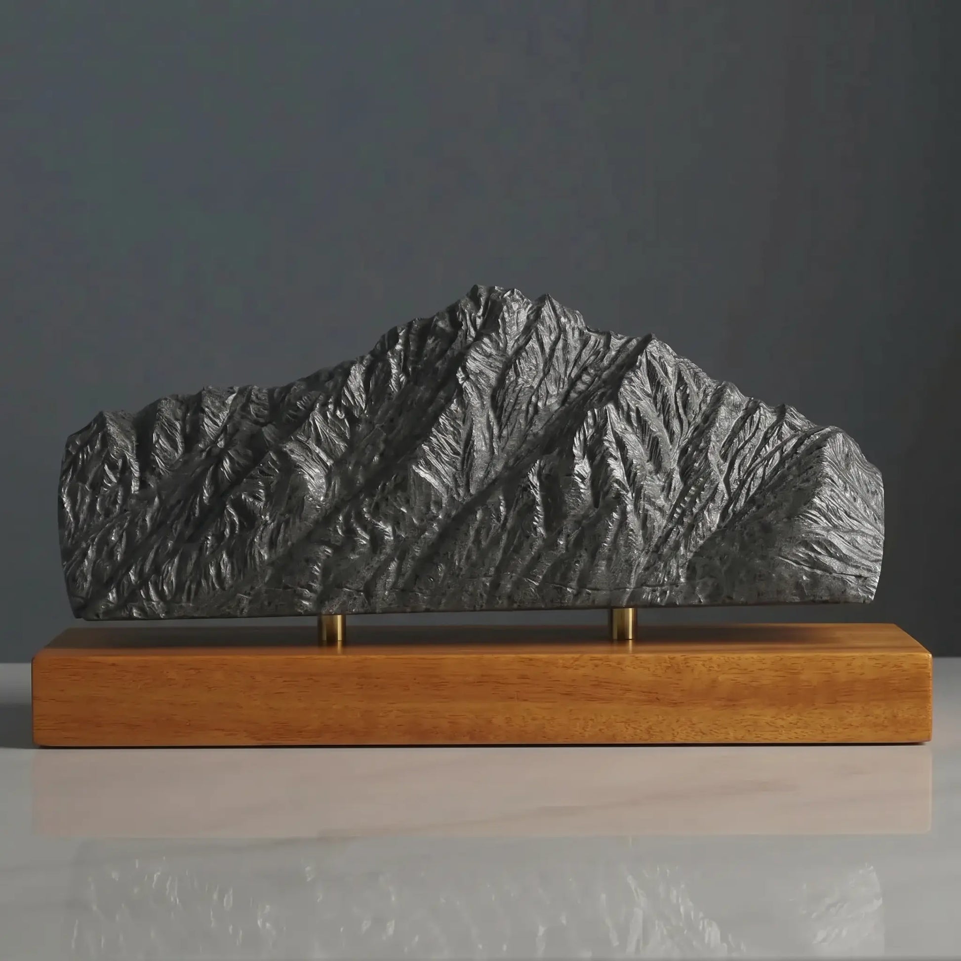 Pioneer Peak Sculpture (Palmer, Alaska) Sculpted Peaks