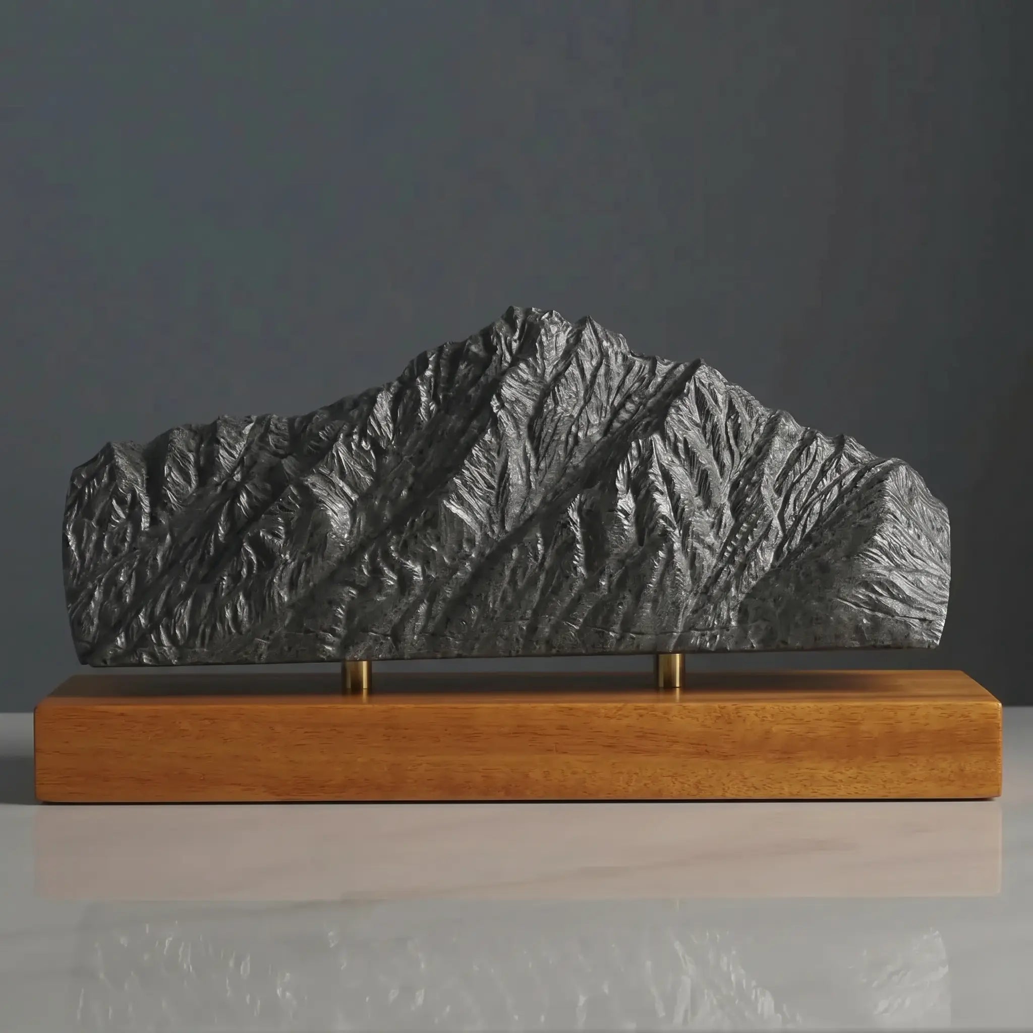 Pioneer Peak Sculpture (Palmer, Alaska) Sculpted Peaks