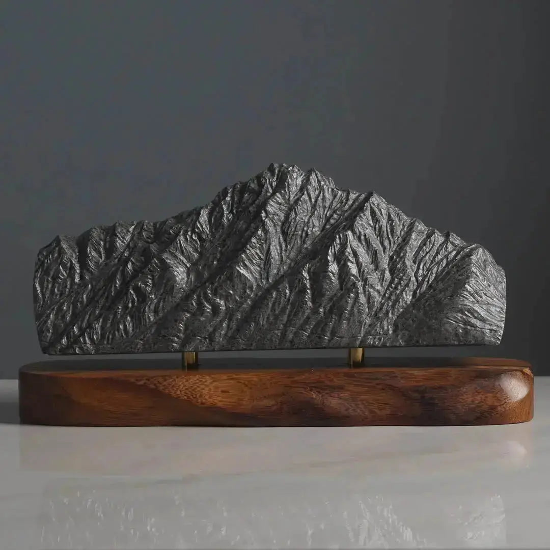 Pioneer Peak Sculpture (Palmer, Alaska) Sculpted Peaks