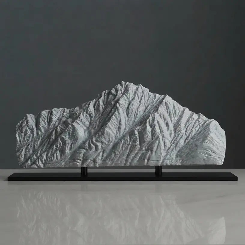 Pioneer Peak Sculpture (Palmer, Alaska) Sculpted Peaks