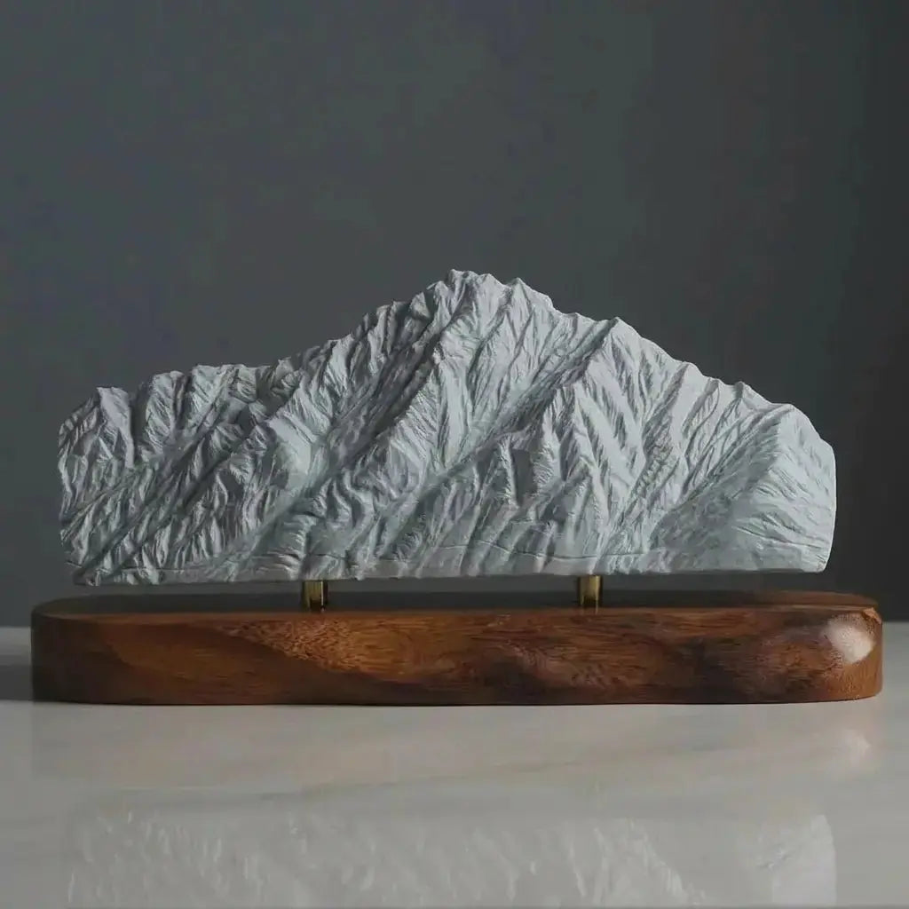 Pioneer Peak Sculpture (Palmer, Alaska) Sculpted Peaks