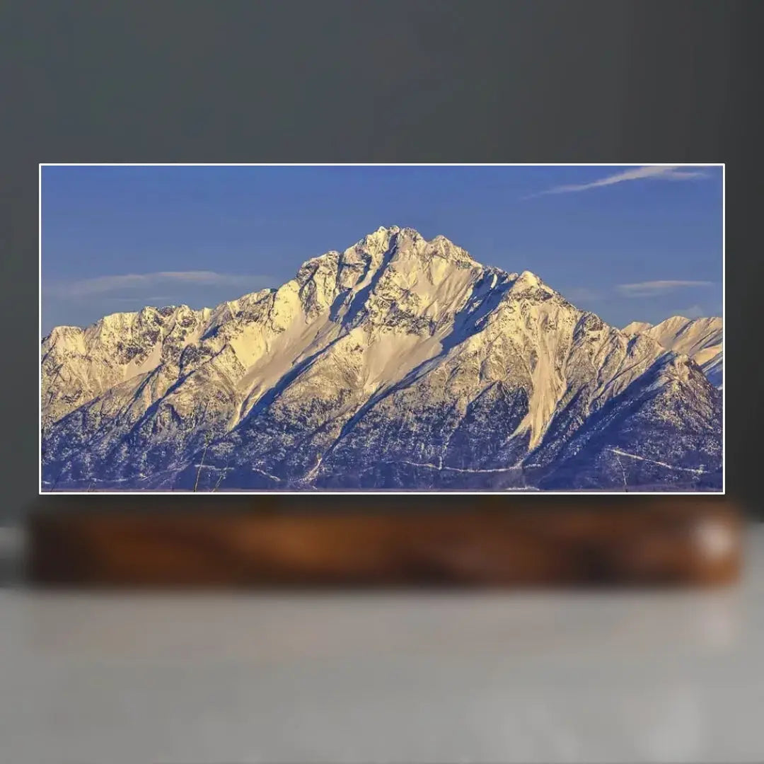 Pioneer Peak Sculpture (Palmer, Alaska) Sculpted Peaks