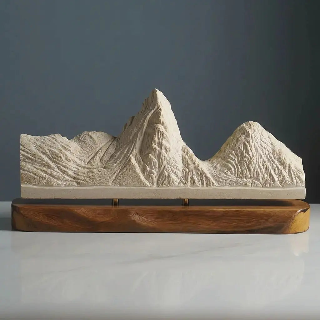 Pitons Sculpture (Soufrière Bay, Saint Lucia) Sculpted Peaks