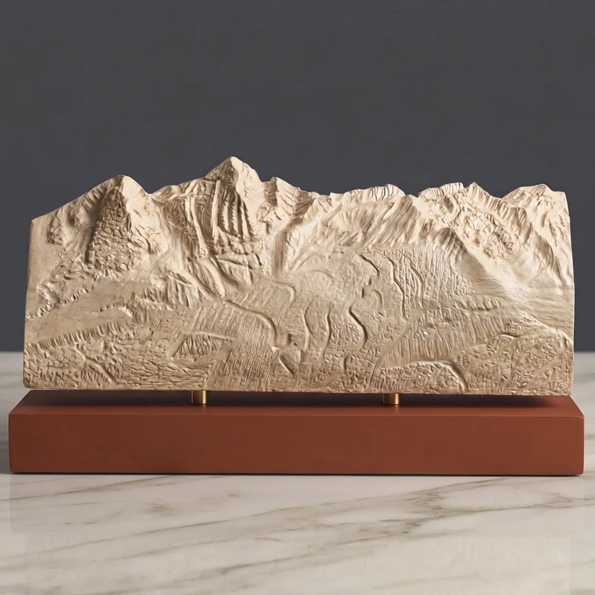 Piz Nair Sculpture (St. Moritz, Switzerland) Sculpted Peaks