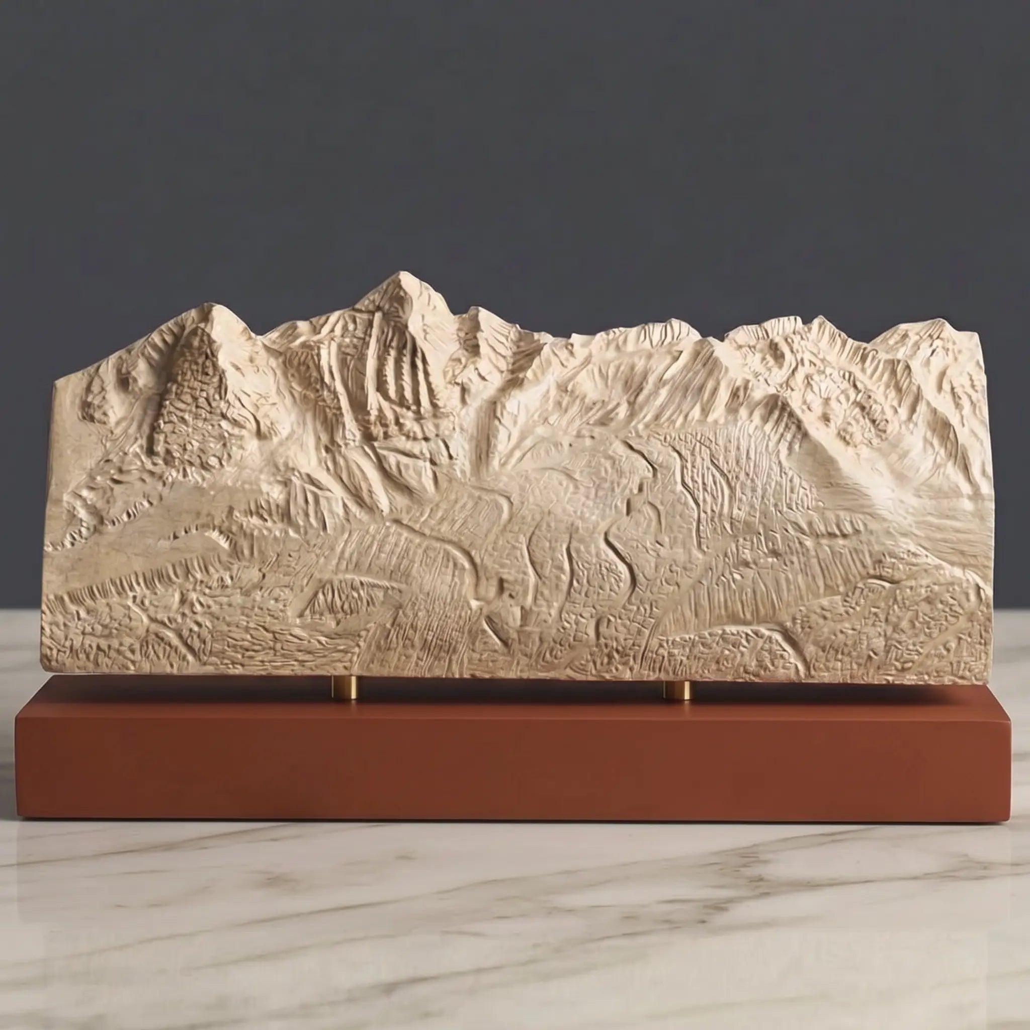 Piz Nair Sculpture (St. Moritz, Switzerland) Sculpted Peaks
