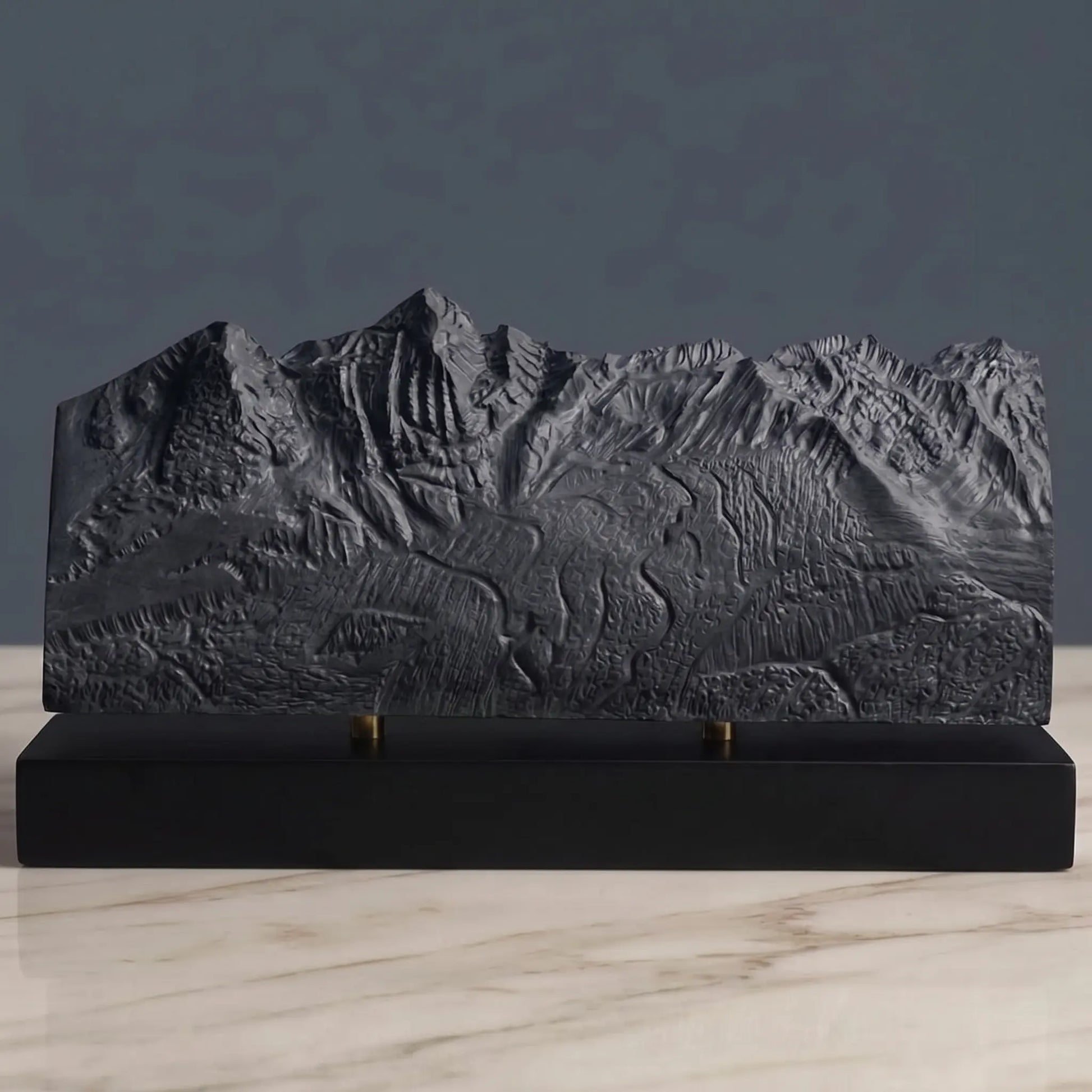 Piz Nair Sculpture (St. Moritz, Switzerland) Sculpted Peaks