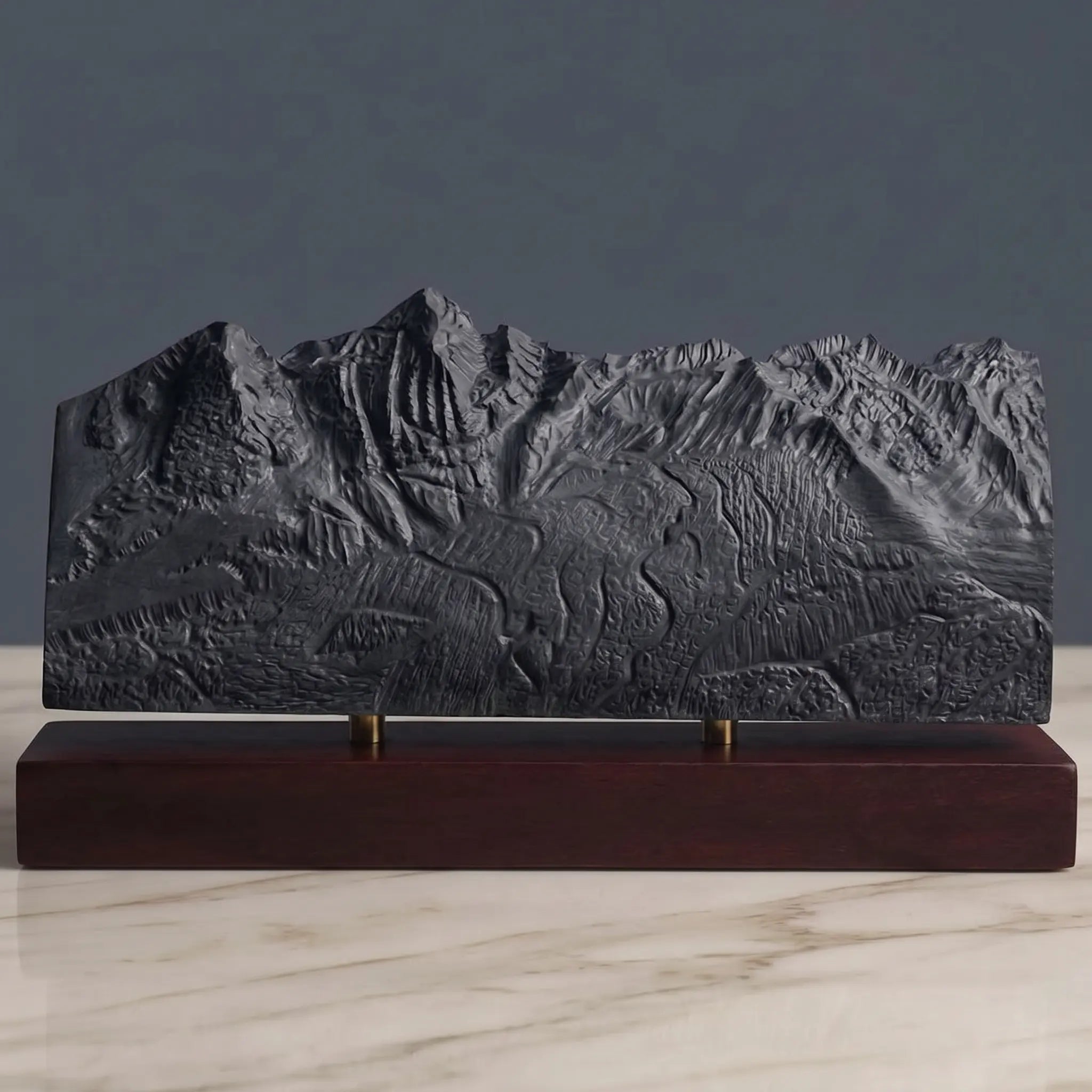 Piz Nair Sculpture (St. Moritz, Switzerland) Sculpted Peaks