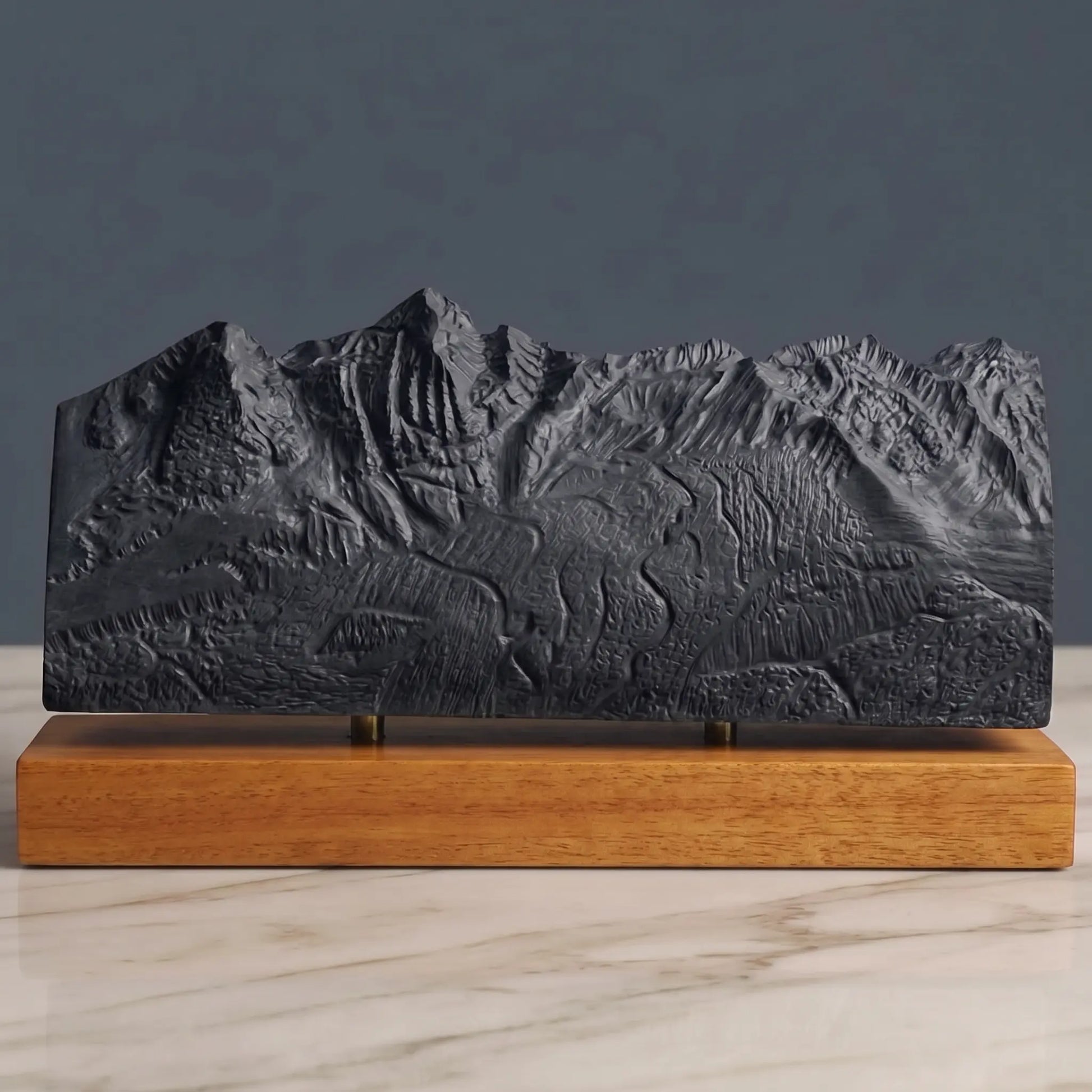 Piz Nair Sculpture (St. Moritz, Switzerland) Sculpted Peaks