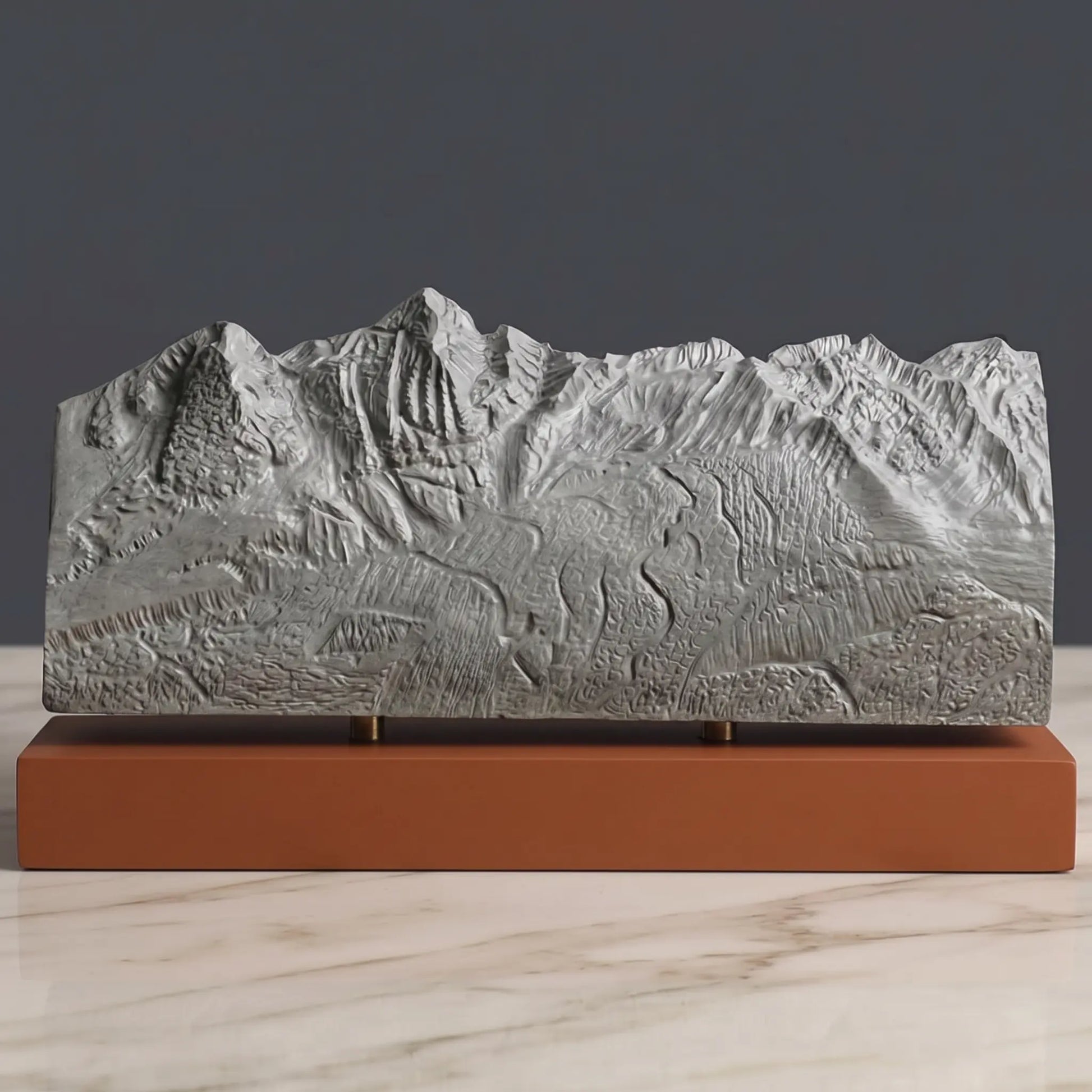 Piz Nair Sculpture (St. Moritz, Switzerland) Sculpted Peaks