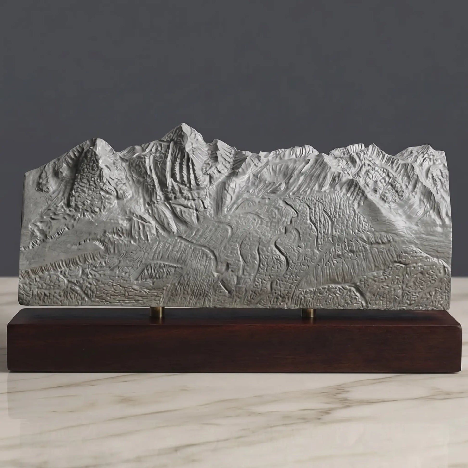 Piz Nair Sculpture (St. Moritz, Switzerland) Sculpted Peaks