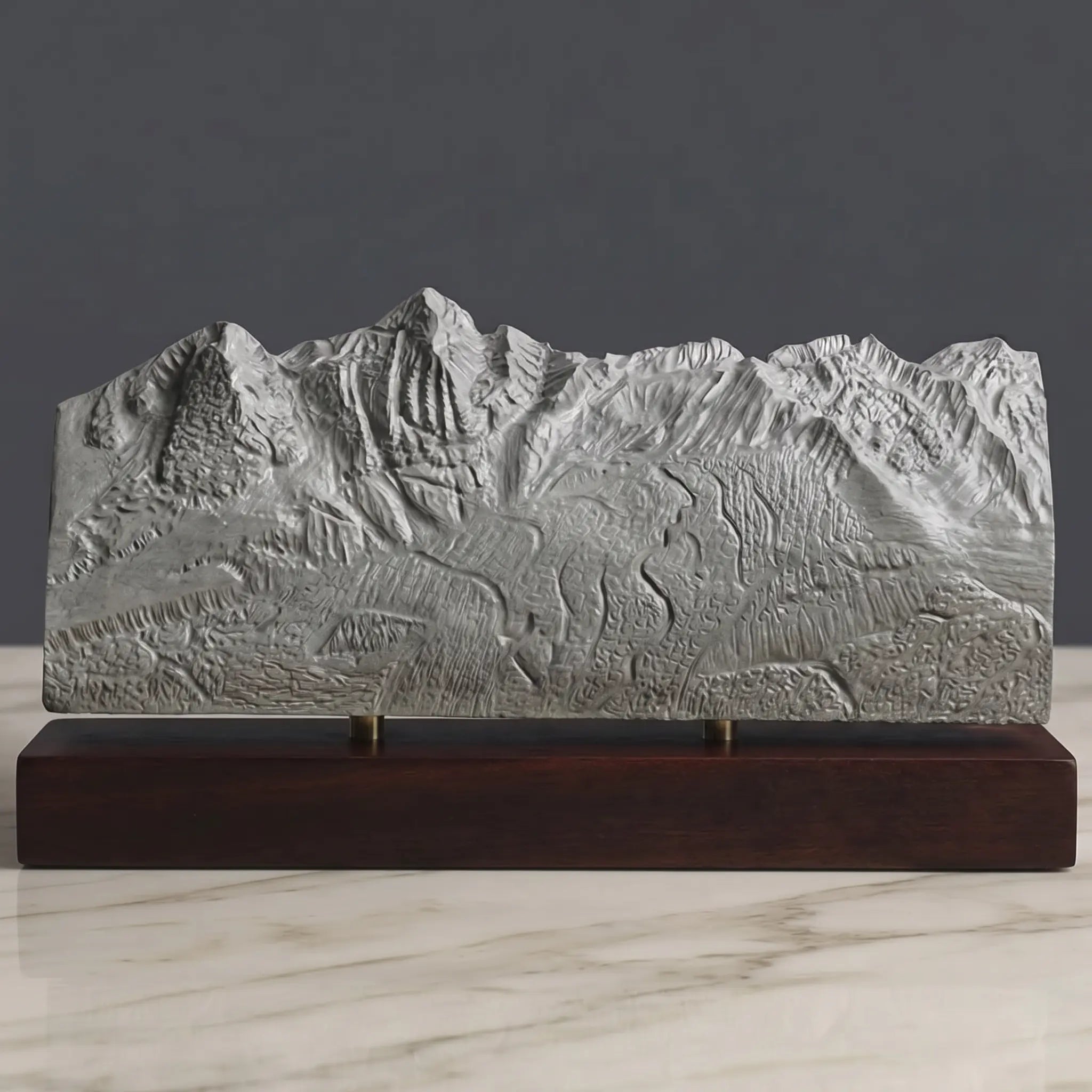 Piz Nair Sculpture (St. Moritz, Switzerland) Sculpted Peaks