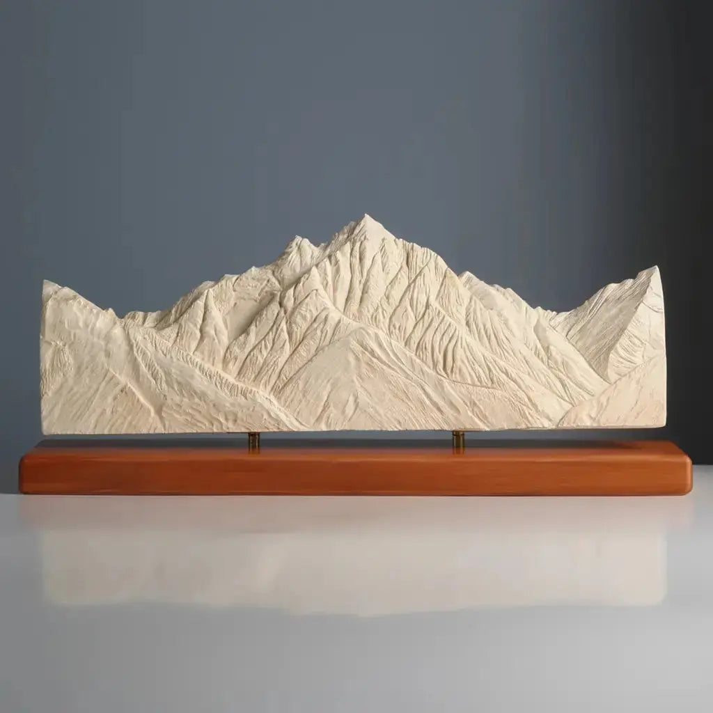 Pyramid Peak Sculpture (Elk Mountains, Aspen, Colorado) Sculpted Peaks