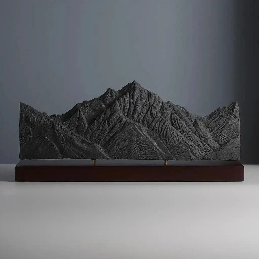 Pyramid Peak Sculpture (Elk Mountains, Aspen, Colorado) Sculpted Peaks
