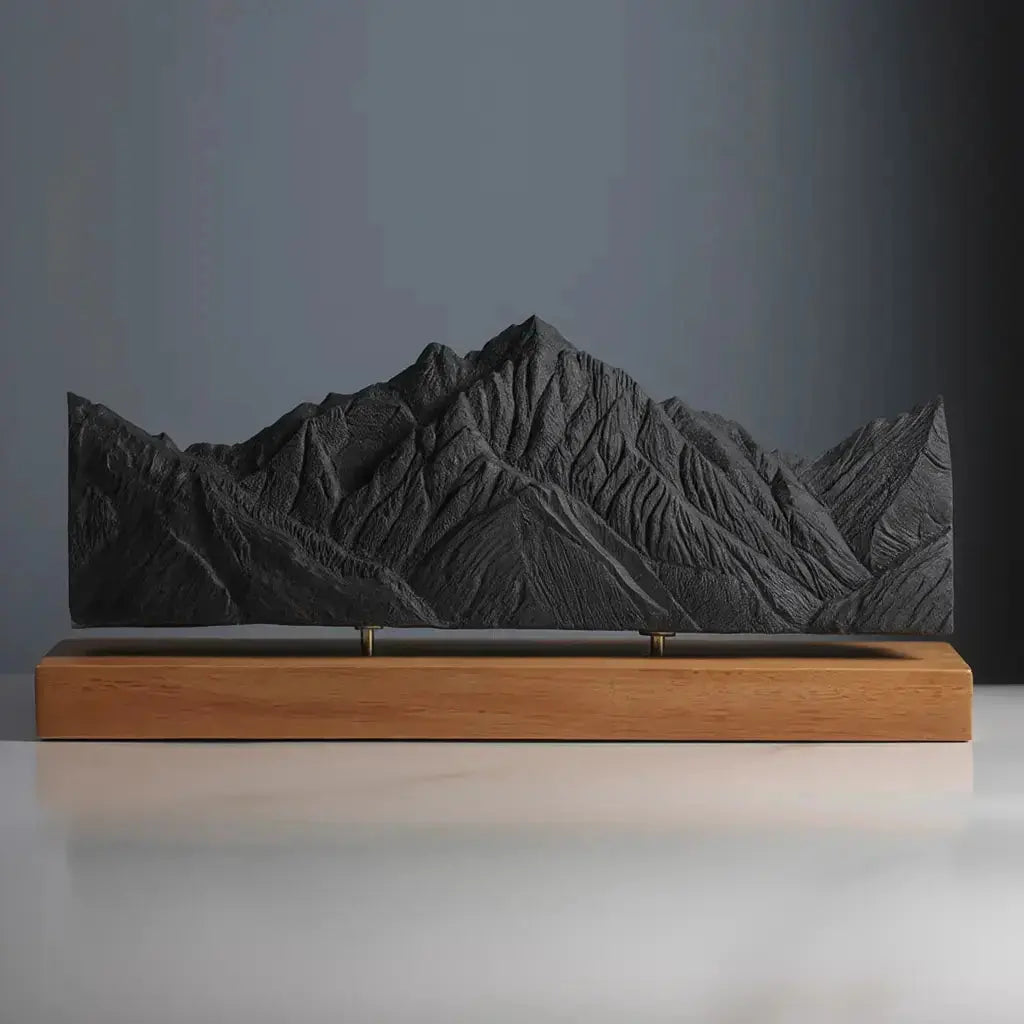 Pyramid Peak Sculpture (Elk Mountains, Aspen, Colorado) Sculpted Peaks