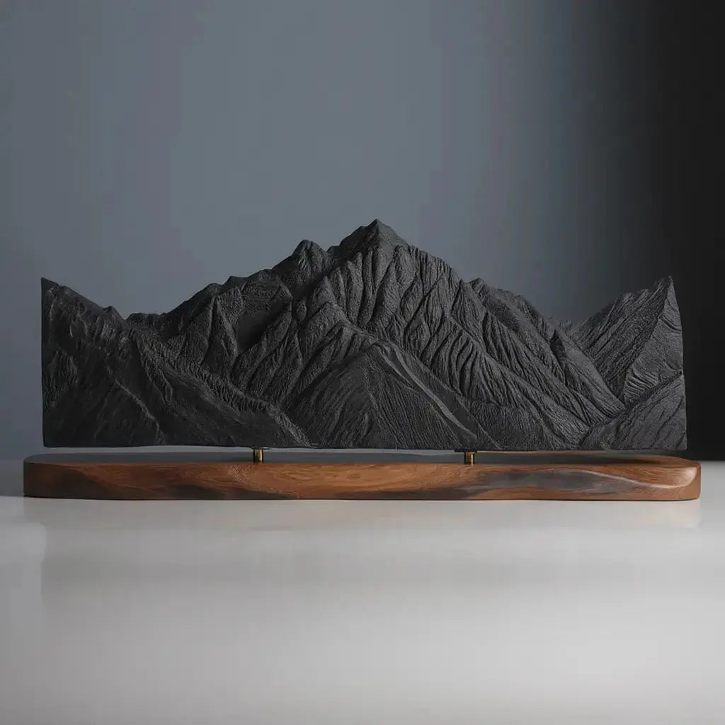 Pyramid Peak Sculpture (Elk Mountains, Aspen, Colorado) Sculpted Peaks