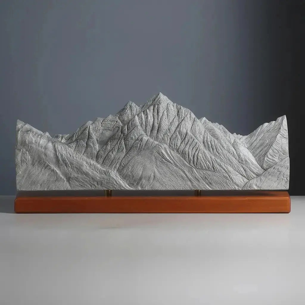 Pyramid Peak Sculpture (Elk Mountains, Aspen, Colorado) Sculpted Peaks