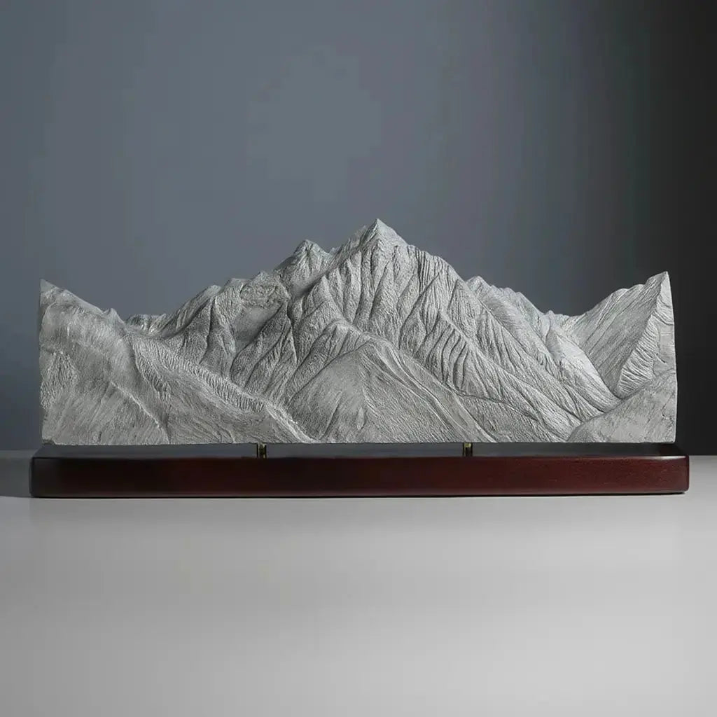 Pyramid Peak Sculpture (Elk Mountains, Aspen, Colorado) Sculpted Peaks