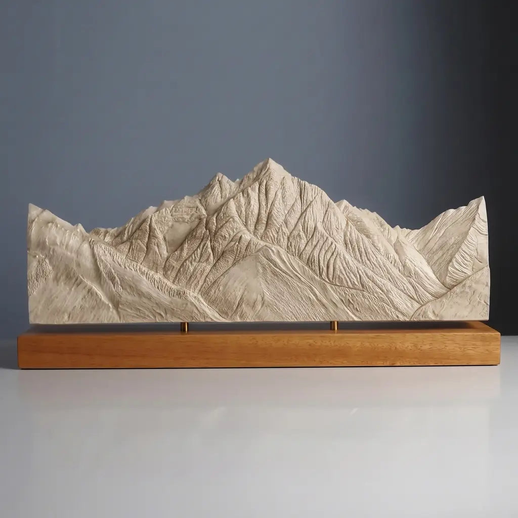 Pyramid Peak Sculpture (Elk Mountains, Aspen, Colorado) Sculpted Peaks