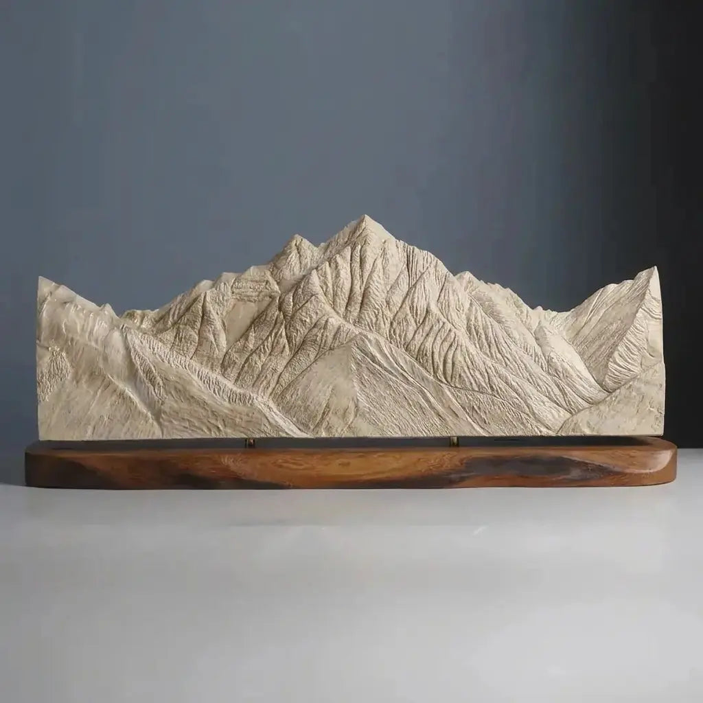 Pyramid Peak Sculpture (Elk Mountains, Aspen, Colorado) Sculpted Peaks