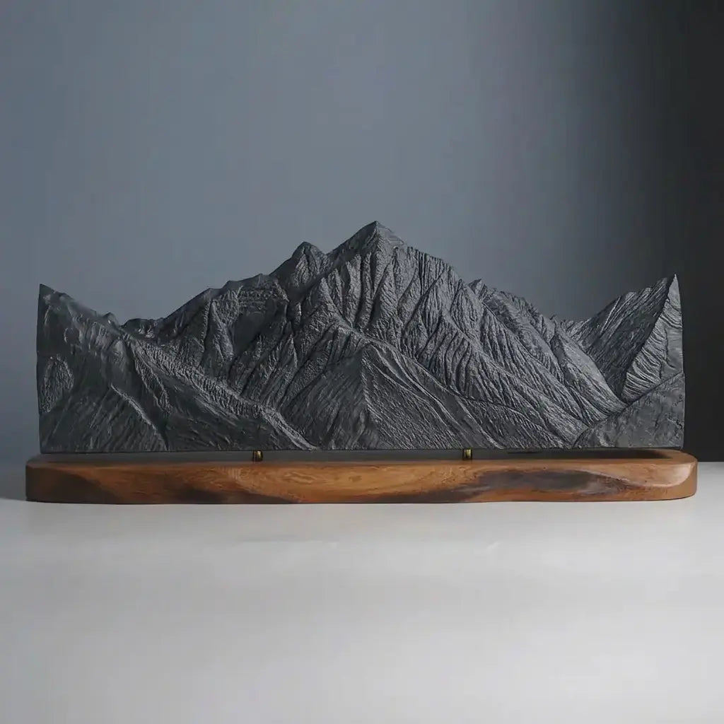 Pyramid Peak Sculpture (Elk Mountains, Aspen, Colorado) Sculpted Peaks
