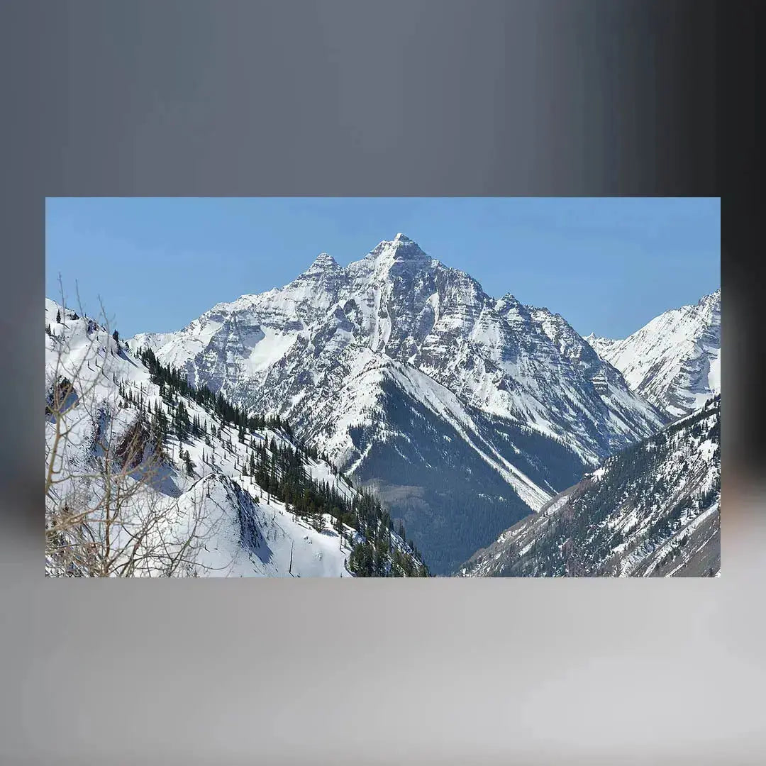 Pyramid Peak Sculpture (Elk Mountains, Aspen, Colorado) Sculpted Peaks