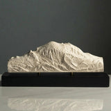 Mount Rainier Sculpture (View from Crystal Mountain) Sculpted Peaks