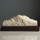 Mount Rainier Sculpture (View from Crystal Mountain) Sculpted Peaks