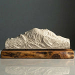 Mount Rainier Sculpture (View from Crystal Mountain) Sculpted Peaks