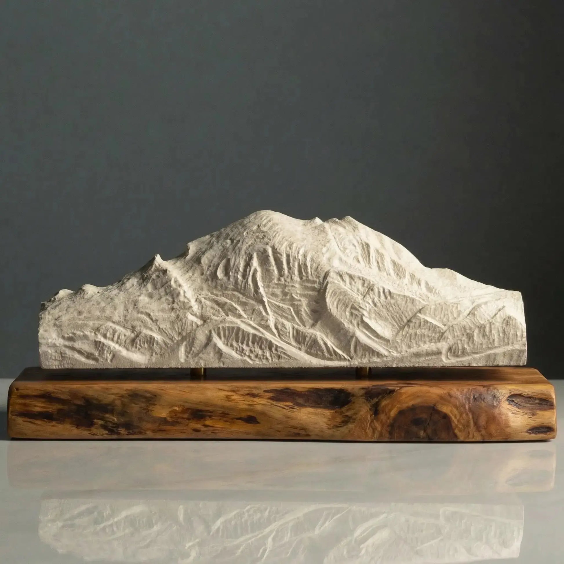 Mount Rainier Sculpture (View from Crystal Mountain) Sculpted Peaks