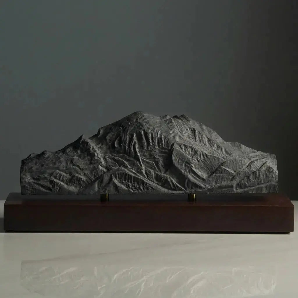 Mount Rainier Sculpture (View from Crystal Mountain) Sculpted Peaks
