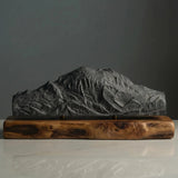 Mount Rainier Sculpture (View from Crystal Mountain) Sculpted Peaks