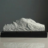 Mount Rainier Sculpture (View from Crystal Mountain) Sculpted Peaks