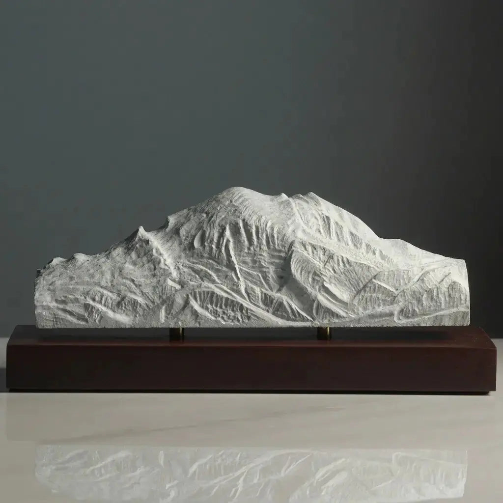 Mount Rainier Sculpture (View from Crystal Mountain) Sculpted Peaks