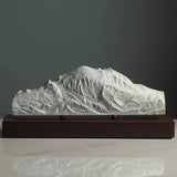 Mount Rainier Sculpture (View from Crystal Mountain) Sculpted Peaks