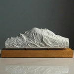 Mount Rainier Sculpture (View from Crystal Mountain) Sculpted Peaks