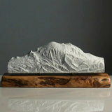 Mount Rainier Sculpture (View from Crystal Mountain) Sculpted Peaks
