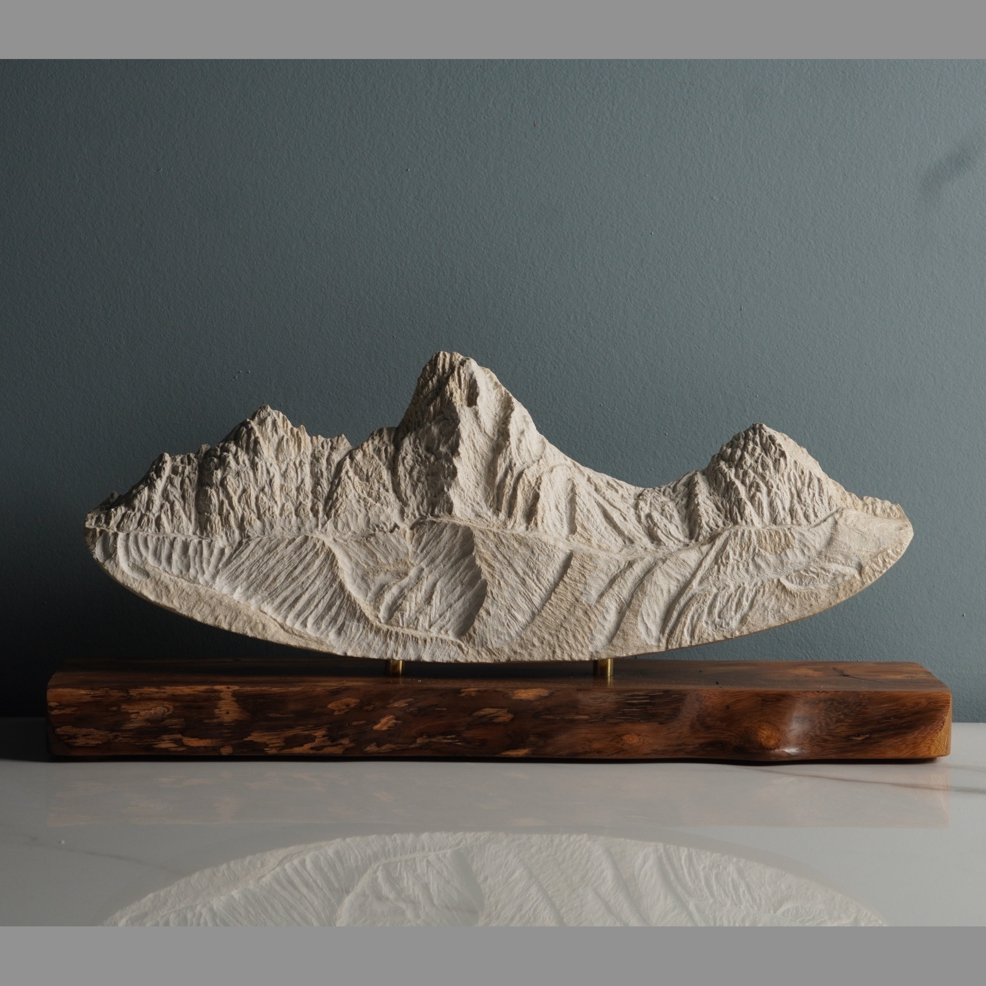 Teton Range (View from Grand Targhee, Idaho - Sample Sculpture) - SMPL 185