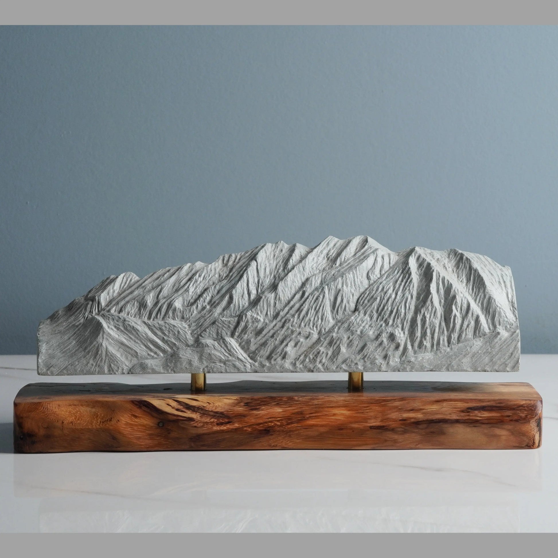 Mount Timpanogos (Provo View - Sample Sculpture) - SMPL 247 Sculpted Peaks