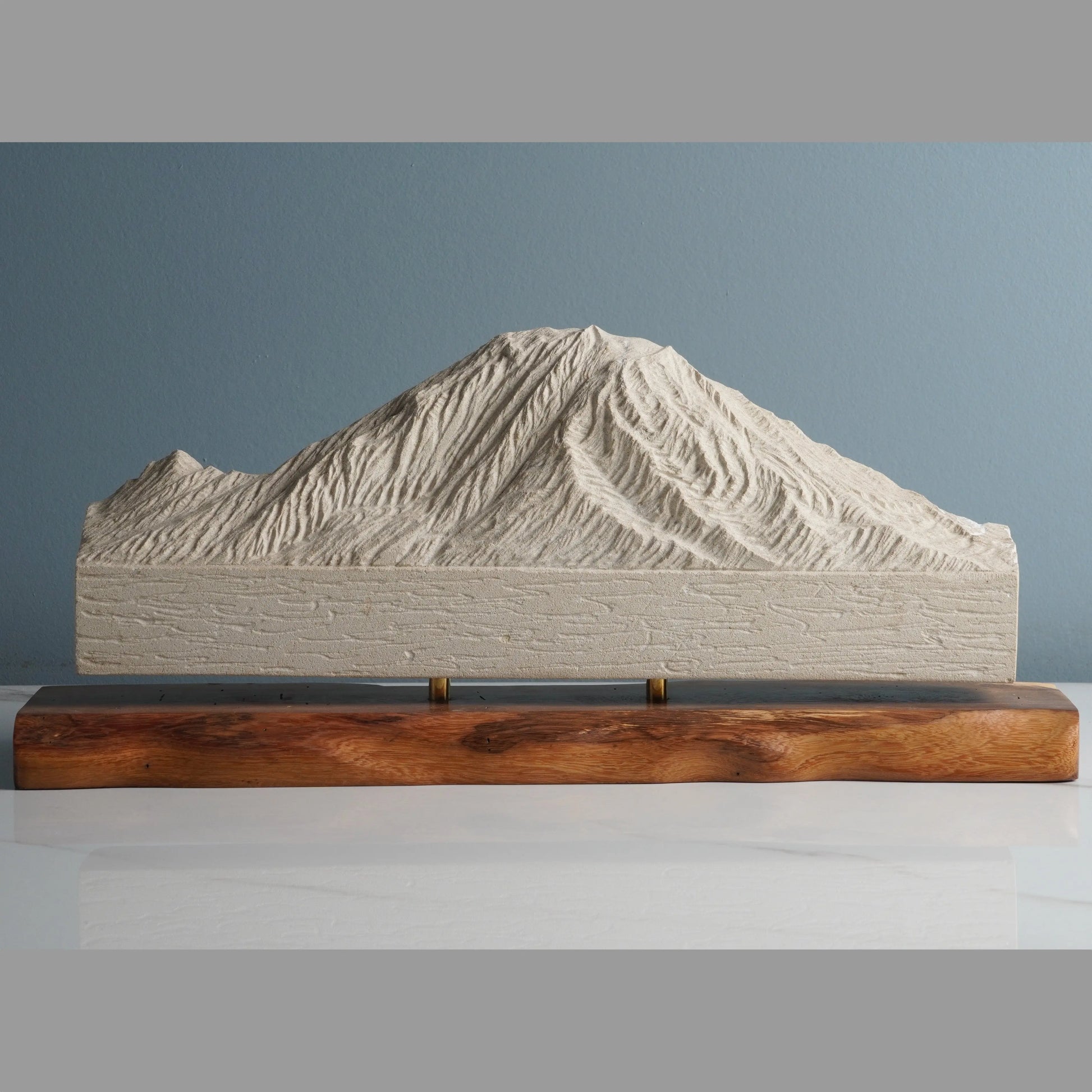 Mount Rainier (View from Seattle - Imperfect Sculpture) - SMPL 259 Sculpted Peaks