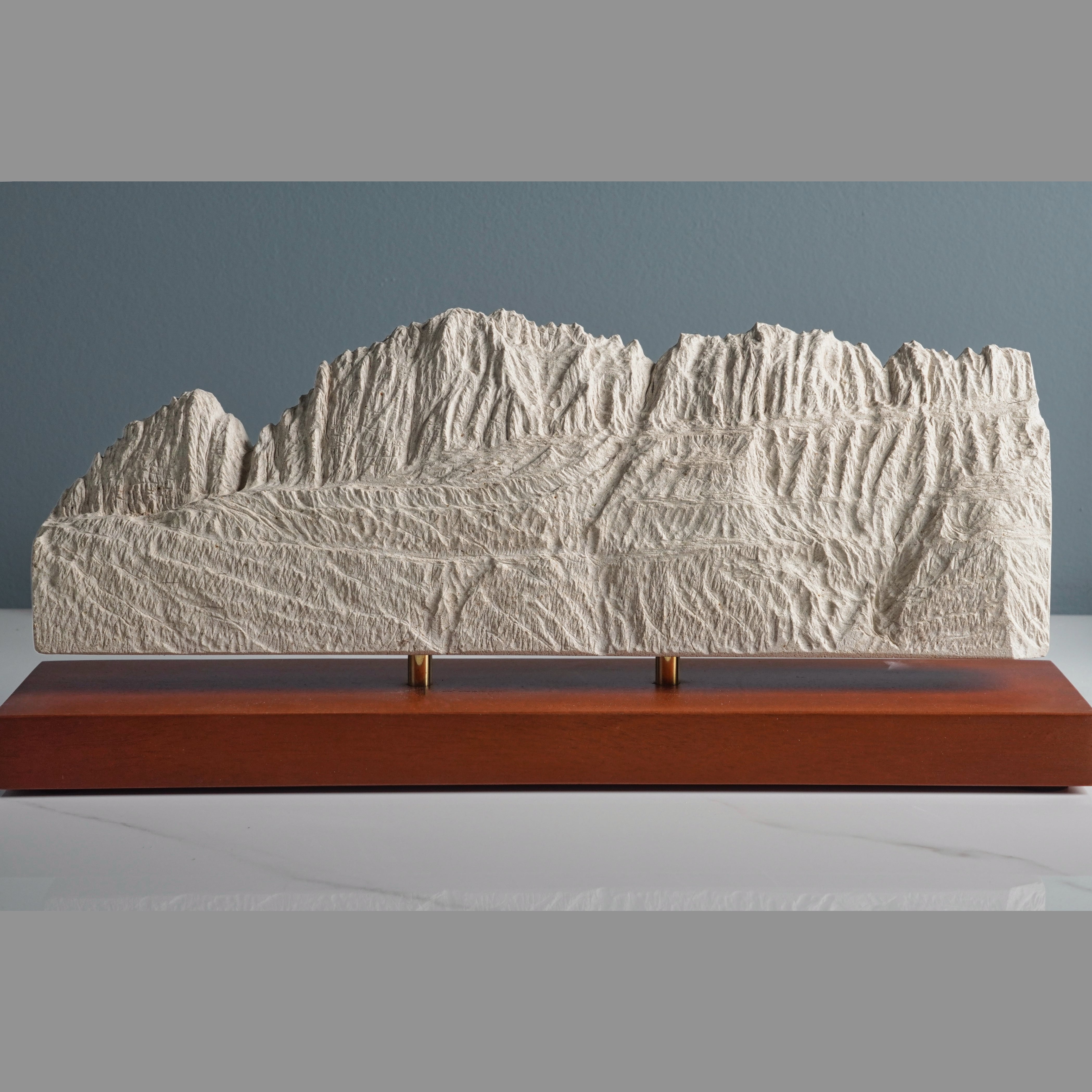 Garden Wall (Glacier National Park, Montana - Sample Sculpture) - SMPL 296