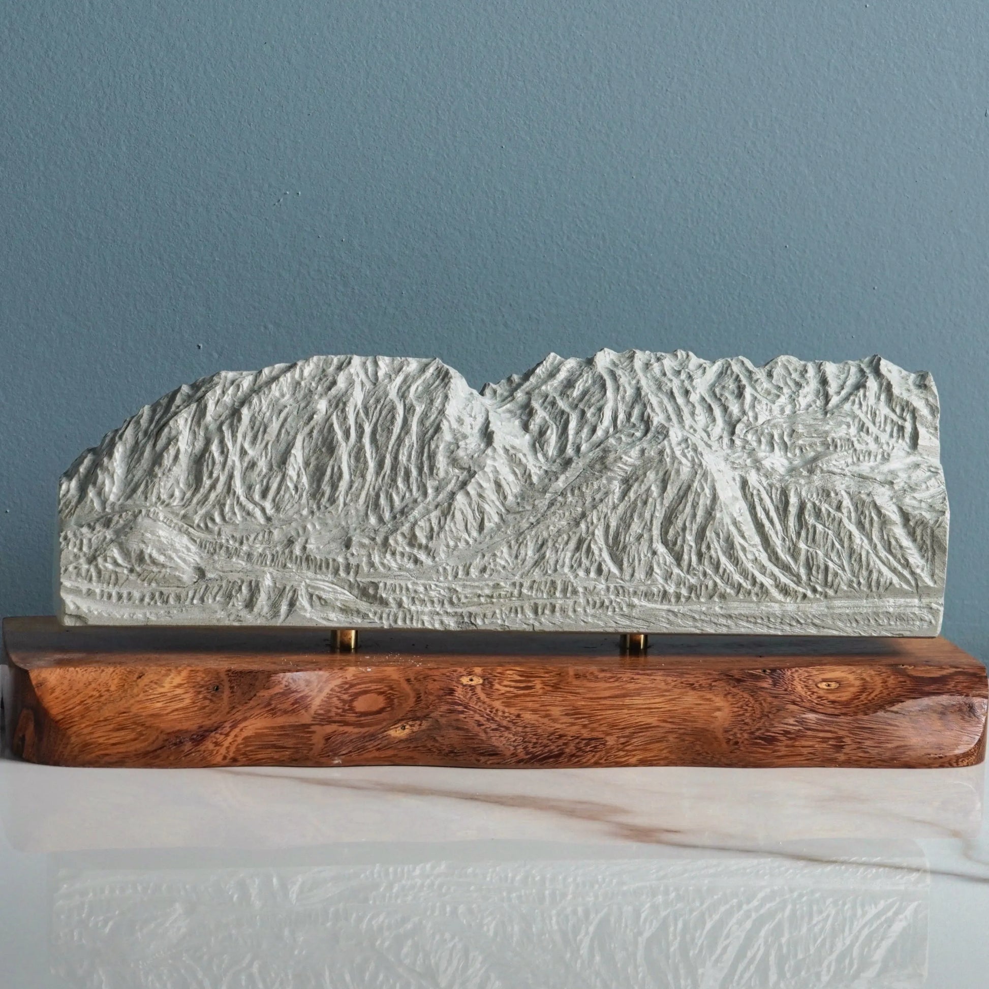 Grimming (Northwest View, Austria - Sample Sculpture) - SMPL 393 Sculpted Peaks
