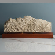 Mount Blanc (Northside View - Sample Sculpture) SMPL 403 Sculpted Peaks