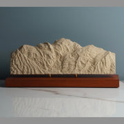 Mount Blanc (Northside View - Sample Sculpture) SMPL 404 Sculpted Peaks