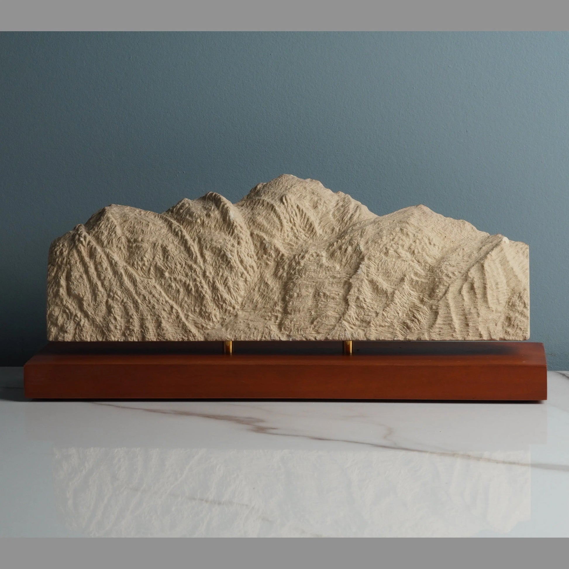 Mount Blanc (Northside View - Sample Sculpture) SMPL 404 Sculpted Peaks