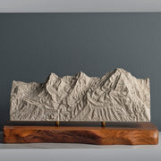 Sculpted Peaks Sculpture SMPL 277